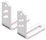 Husky Towing 31385 Fifth Wheel Hitch Straight L Brackets