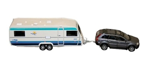 Prime Products RV Die Cast Collectible, SUV & Trailer