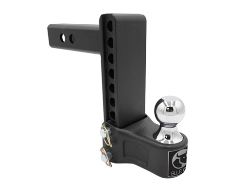 Blue Ox BXH10171 Adjustable Hitch Ball Mount, 2" Receiver, 7" Drop/Rise, With 2" Ball, 10,000 Lbs
