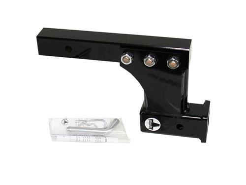 Blue Ox BX88241 Trailer Hitch Receiver Adapter 7" Rise/Drop Receiver, 10,000 Lbs, 12" Length