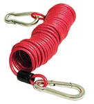 Roadmaster 8603 Trailer Coiled Breakaway Cable - 8 Ft