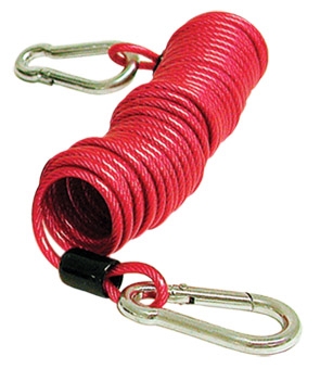 Roadmaster 8603 Trailer Coiled Breakaway Cable - 8 Ft