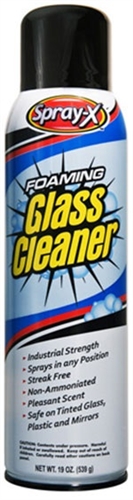 Strybuc 59-101 Spray-X Foaming Glass Cleaner - 19 Oz