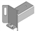 Lippert 145388 V-Tech 1.375 Fixed Head Assembly for RV slide-out systems, direct OEM replacement gear head component.