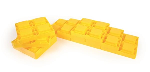 Camco 44505 RV Leveling Blocks - Set Of 10