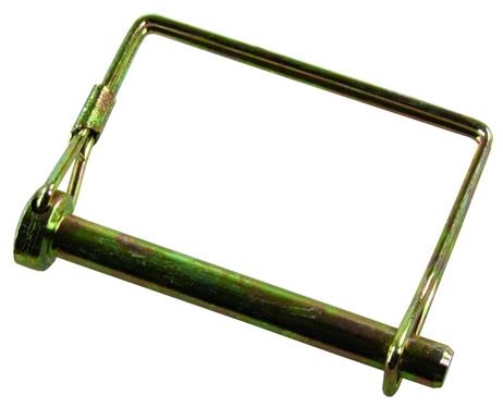 JR Products 01244 Trailer Coupler Snap-Lock Safety Pin Clip, 5/16" Diameter, 2-9/16" Usable Length