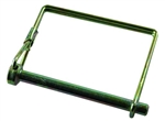 JR Products 01274 Trailer Coupler Snap-Lock Safety Pin Clip, 1/4" Diameter, 2-1/2" Usable Length
