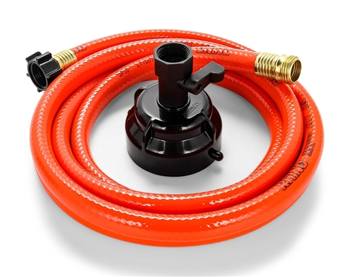 Camco 22999 RhinoFlex RV All-In-One Sewer Hose Rinser Kit - 10'