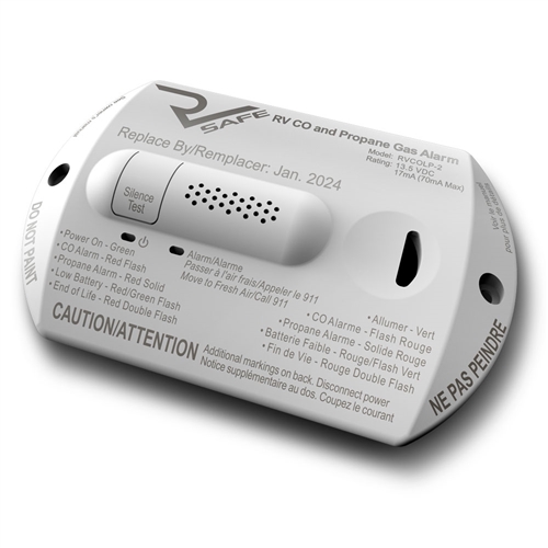 RV Safe RVLP-2W Propane Gas Detector/Alarm - White