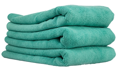 Chemical Guys MIC36403 Workhorse Microfiber Towels - 24" x 16" - Green - 3 Pack