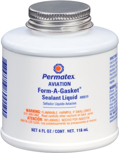 Permatex 80019 Form-A-Gasket Sealant Liquid - 4 Oz