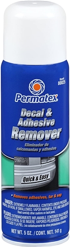 Permatex 80025 Decal & Adhesive Remover - 5 Oz