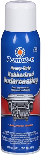 Permatex 81833 Heavy-Duty Rubberized Undercoating - 20 Oz