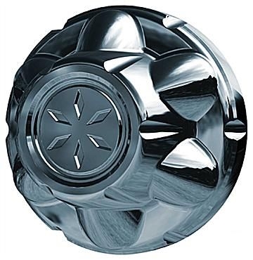 Dicor TAC865-CB Versa-Lok Chrome Wheel Hub Cover - 8 Lug - 6-1/2"