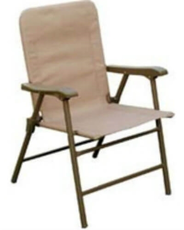 Prime Products 13-3346 Elite Folding Chair - Arizona Tan