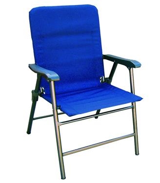 Prime Products 13-3341 Elite Folding Chair - Midnight Blue