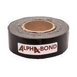 Alpha Systems QTPOBL250 Alphabond Roof Repair Tape, 50 Ft, Black