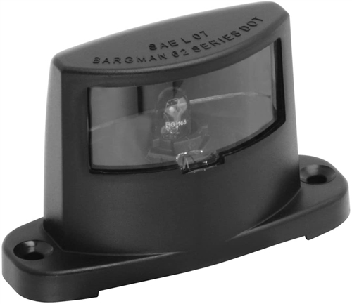 Bargman 34-62-102 License Plate Light With Base - 62-Series