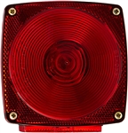 Peterson Combination Taillight For Under 80" RVs, 4.5" x 4.75", Red