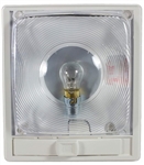 Arcon 11824 Incandescent Economy Light With Switch - Clear Lens