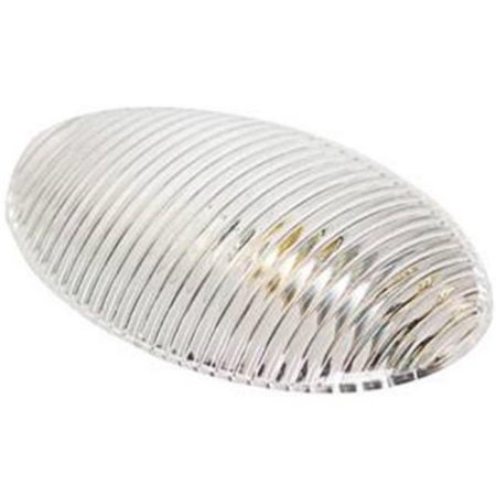 Clear Replacement Lens for Oval Porch Light 