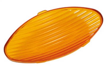 Ming's Mark 9090126 Oval Porch Light Replacement Lens - Amber