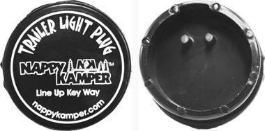 AP Products 008-100 Trailer Light Plug Cover