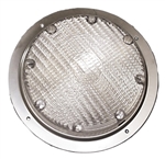 Arcon 16193 Round RV Porch Light With Clear Lens