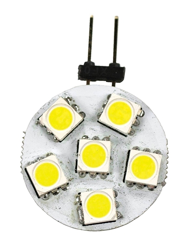 Arcon 50552 6 LED JC10 Disc Light Bulb - 75 Lumens - Bright White