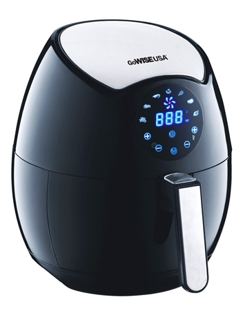 GoWise USA GW22621 Electric Air Fryer with Touch Screen Display - Black