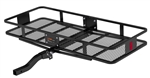 Curt 18153 Large Basket Cargo Carrier With Folding Shank - 2 Piece