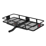 Curt Basket Style Cargo Carrier With Fixed Shank - 60" x 24" x 6"