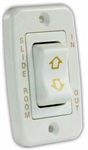 JR Products 12345 RV Slide Out Switch Mom-On/Off/Mom-On 5 Pin
