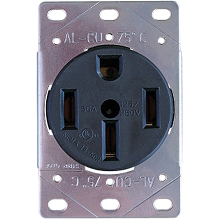 Diamond Group 5850 Front RV Receptacle 50Amp