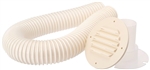 MTS Products 273 Battery Box Hose Vent Accessory Kit - 30" - Colonial White