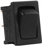 JR Products 12785 Multi-Purpose Single Rocker Switch - Black