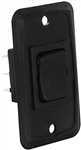 JR Products Multi-Purpose Single Rocker Mom-On/Off/Mom-On Switch - Black