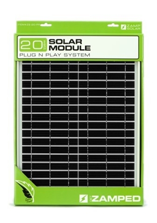 Zamp Solar ZS-20-PP 20 Watt Panel With Plug