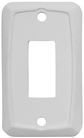 Valterra DG101VP Single Switch Wall Plate - White