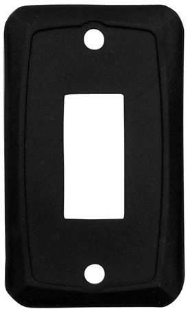 Valterra DG115VP Single Switch Wall Plate - Black