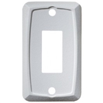 DC Single Mounting Plate-White