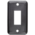 RV Designer DC Single Mounting Plate-Black