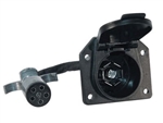 Husky Towing 6-Way Pin To 7-Way Blade Trailer Wiring Adapter