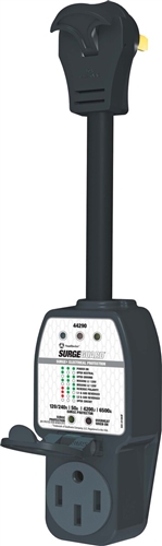 Surge Guard 44290 Portable RV Surge Protector With Enhanced Diagnostics - 50 Amp