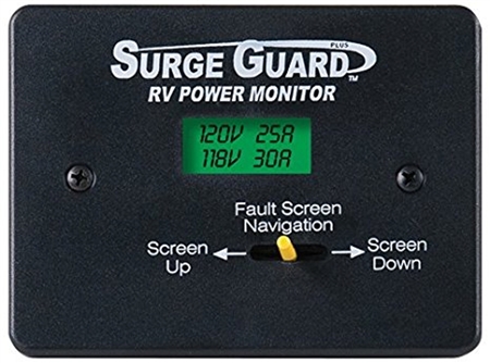 Surge Guard Remote Power Monitor LCD Display W/50' Cable