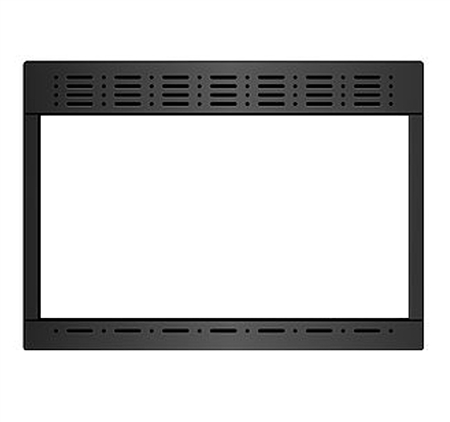 Contoure RV Microwave Trim Kit for Model RV980B, Black