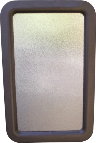 Valterra A77051 RV Entrance Door Glass and Frame Assembly - 12" x 21"