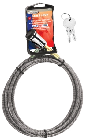 Tow Ready 63233 Cable Lock - 5/16" X 10'