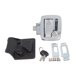 AP Products 013-535 Bauer RV Entry Door Lock With Keys - Chrome