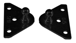JR Products BR-1020 Gas Spring Flat Mounting Brackets